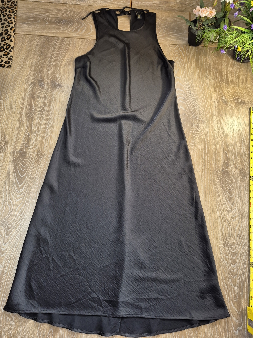 House of Harlow 1960 Black Sleeveless Dress A Line Goth Wedding Party Concert 90